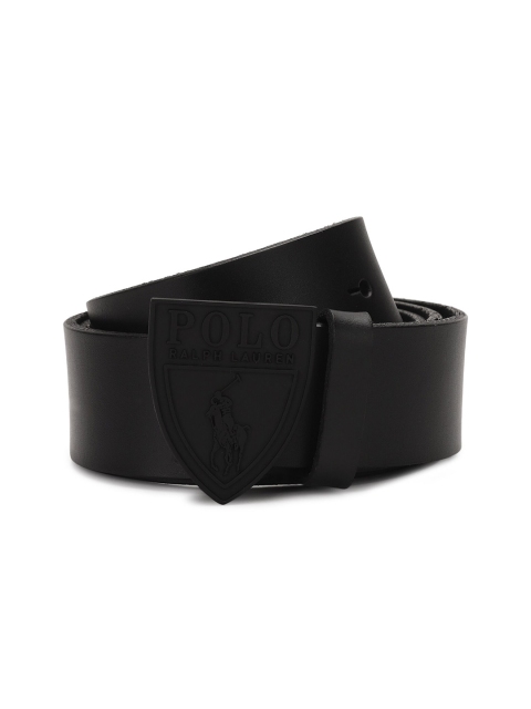 

Polo Ralph Lauren Men Black Leather Belt