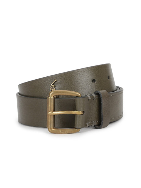 

Polo Ralph Lauren Men Green Leather Belt