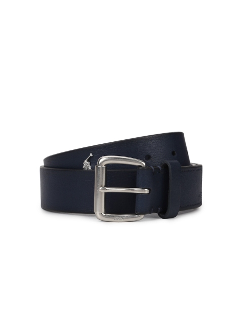 

Polo Ralph Lauren Men Navy Blue Leather Belt