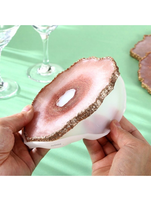 

JoyGlobal White Round Coaster Mould