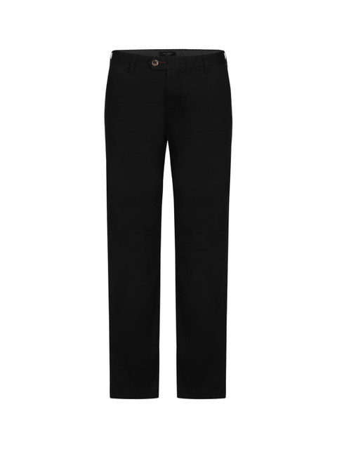 

Ted Baker Men Black Easy Wash Trousers