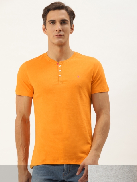 

AM SWAN Men Pack of 2 T-shirts, Orange