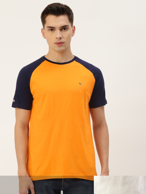 

AM SWAN Men Pack of 2 T-shirts, Yellow