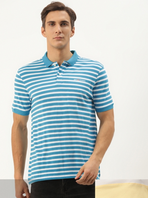 

AM SWAN Men Pack of 2 T-shirts, Blue