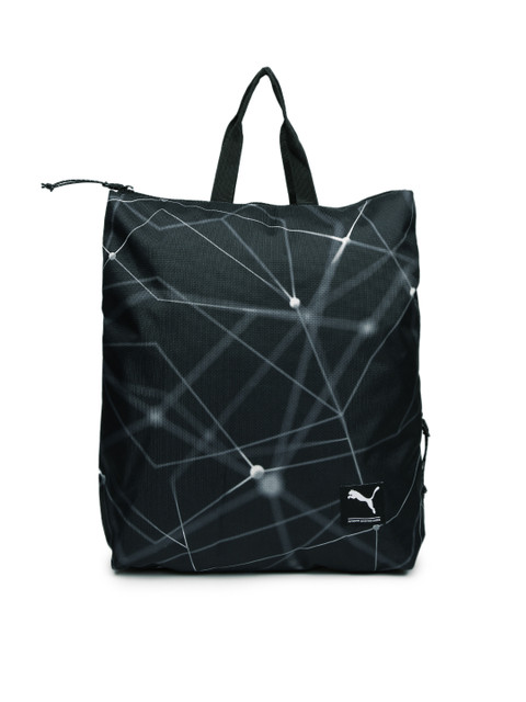 

Puma Unisex Black Academy II Printed Backpack