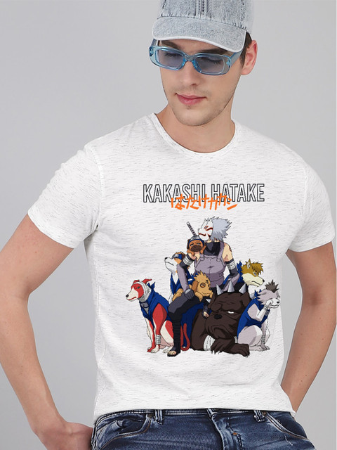 

Free Authority Men White Printed T-shirt