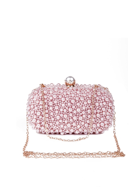 

ODETTE Pink Embellished Purse Clutch