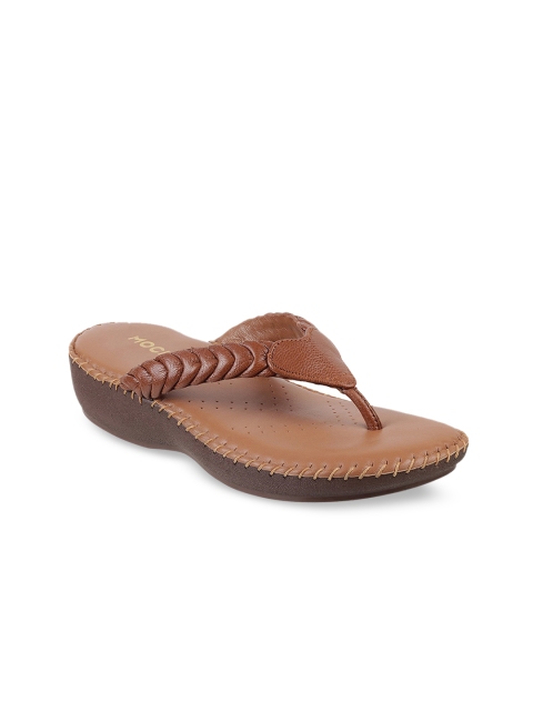 

Mochi Tan Textured Comfort Sandals