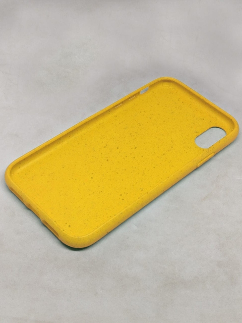

macmerise Yellow Printed Eco-Ver iPhone XS Max Back Case