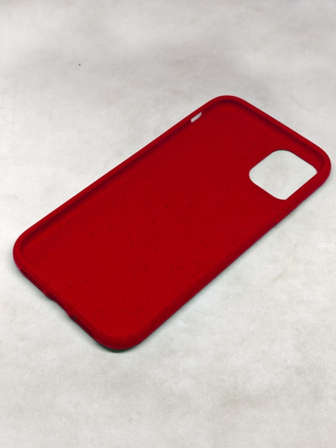 

macmerise Red Solid Eco-ver iPhone 12 Mini Mobile Cover