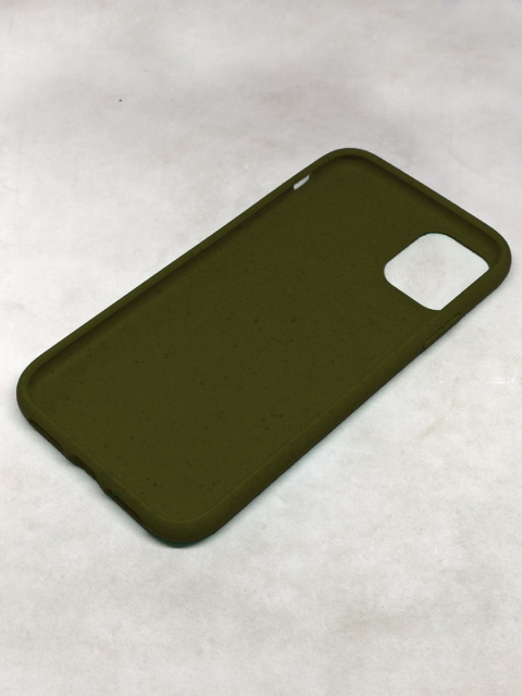 

macmerise Olive Green Eco-ver Back Case for iPhone 12