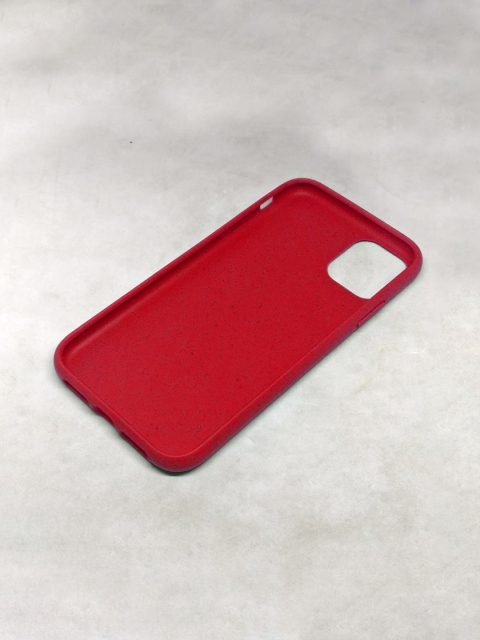 

macmerise Crimson Red Eco-ver Back Case for iPhone 13