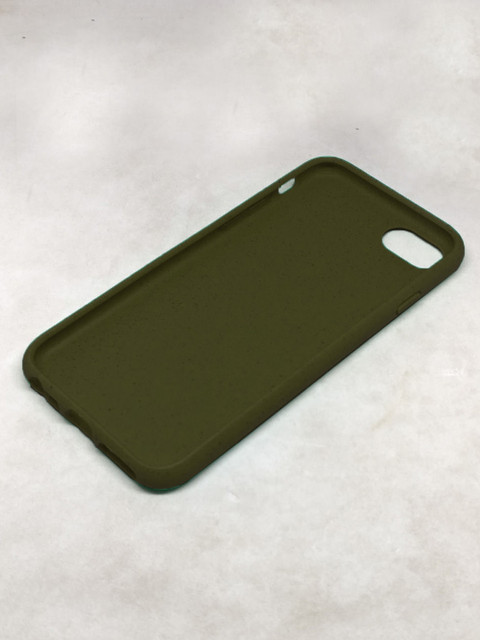 

macmerise Olive Green Solid Eco-ver iPhone 6S Mobile Back Cover