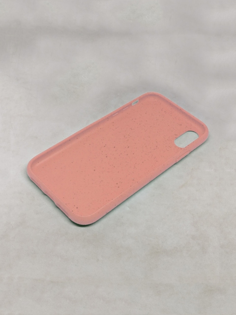

macmerise Blush Pink Eco-ver Solid iPhone X Phone Case