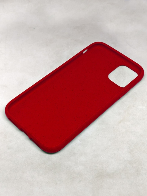 

macmerise Red Solid Eco-Ver iPhone 11 Pro Mobile Back Cover