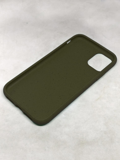 

macmerise Olive Green Solid Eco-ver iPhone 13 Pro Max Back Case