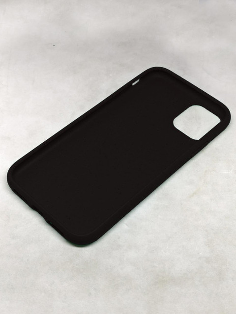 

macmerise Black Solid Eco-ver iPhone 13 Back Case