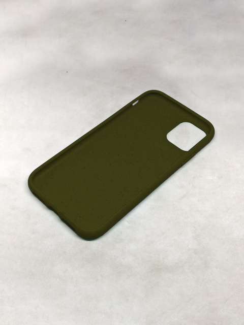 

macmerise Black Solid Eco-Ver iPhone 11 Pro Max Mobile Back Cover