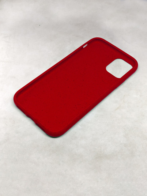 

macmerise Crimson Red Solid Eco-ver iPhone 11 Pro Max Phone Case