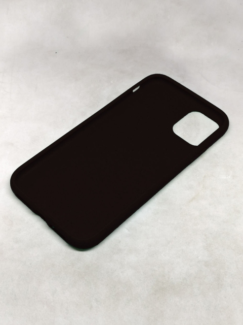 

macmerise Black Solid Eco Friendly iPhone 11 Pro Max Back Cover