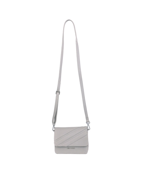 

PELLE LUXUR Women Grey Messenger Bag