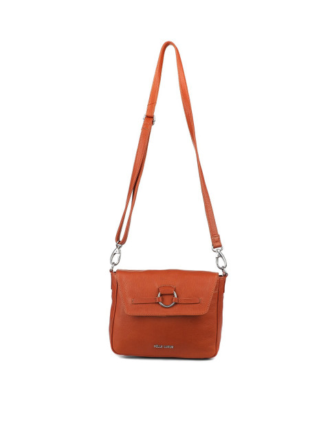 

PELLE LUXUR Women Orange Messenger Bag