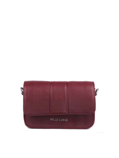 

PELLE LUXUR Women Red Messenger Bag