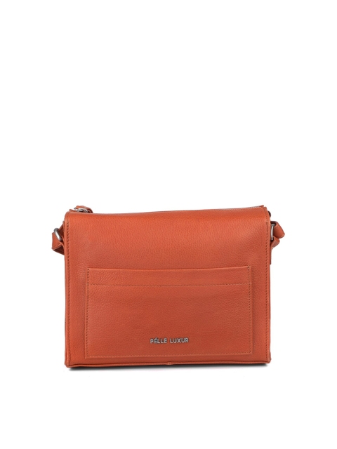 

PELLE LUXUR Women Rust Messenger Bag