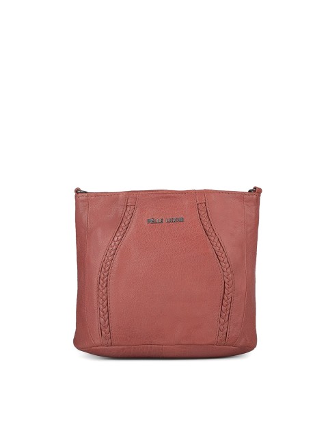 

PELLE LUXUR Women Pink Messenger Bag