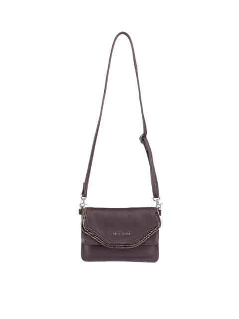 

PELLE LUXUR Women Purple Messenger Bag