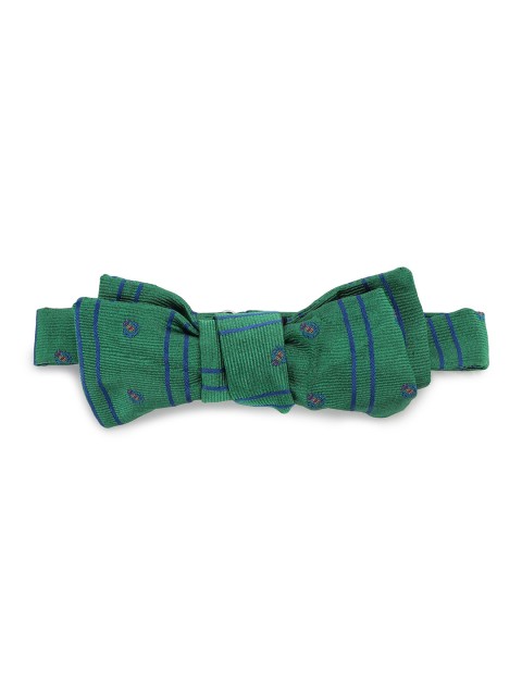 

HACKETT LONDON Men Green Printed Bow Tie