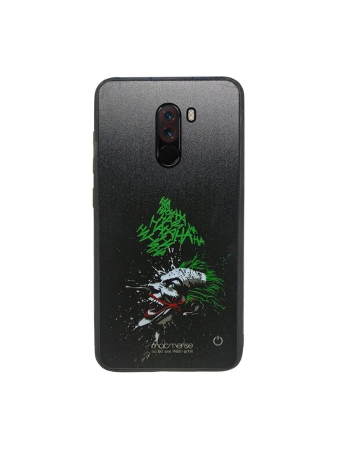 

macmerise Black Sinister Joker Laugh Lumous LED Xiaomi Poco F1 Back Cover