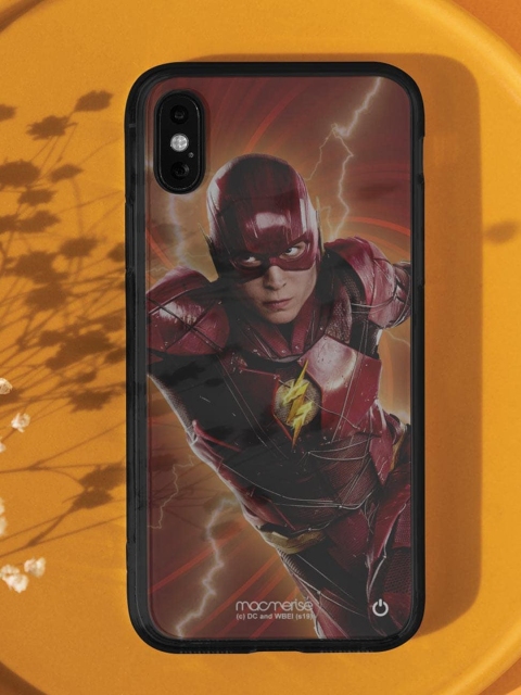 

macmerise Red & Yellow Lightspeed Flash iPhone X Phone Case