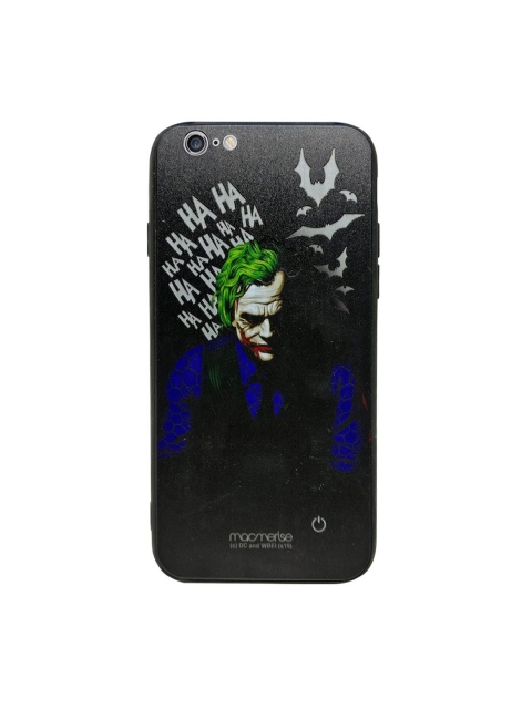 

macmerise Black Printed Guy with a Plan iPhone 6 Back Case
