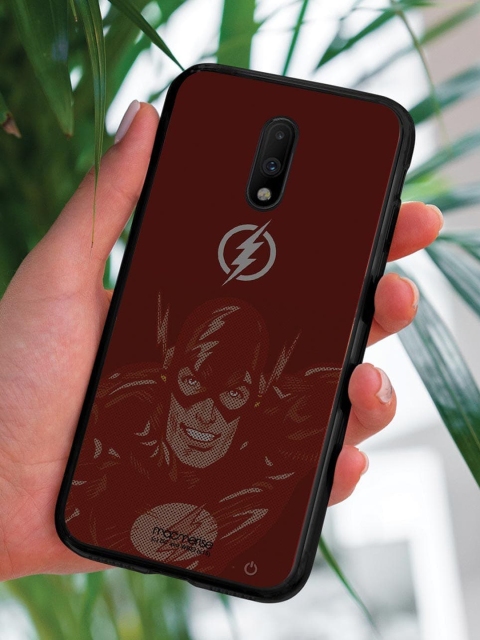 

macmerise Maroon Fierce Flash Attack Lumous LED OnePlus 7 Phone Case