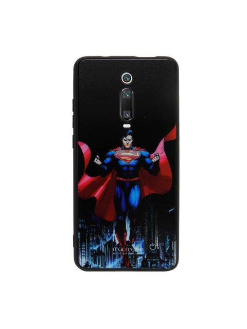 

macmerise Black & Blue Printed Metropolis Savior Lumous LED Xiaomi Redmi K20 Pro Back Case
