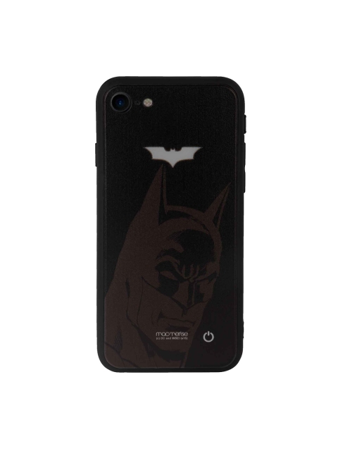 

macmerise Unisex Black & Brown Printed Iphone 7 Back Case