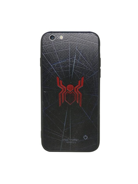 

macmerise Black & Red Spider Webbed iPhone 6 Back Case