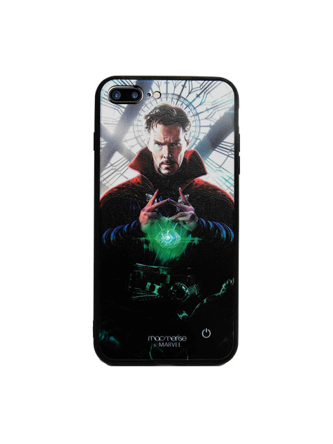 

macmerise White & Green Eye of Agamotto iPhone 7 Plus Lumous LED Phone Case