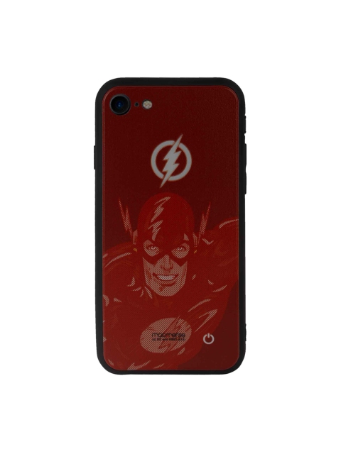 

macmerise Red & Grey Fierce Flash Attack iPhone 8 Phone Case