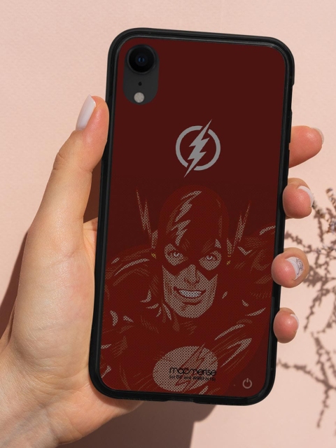 

macmerise Black & Red Printed Iphone XR Back Case