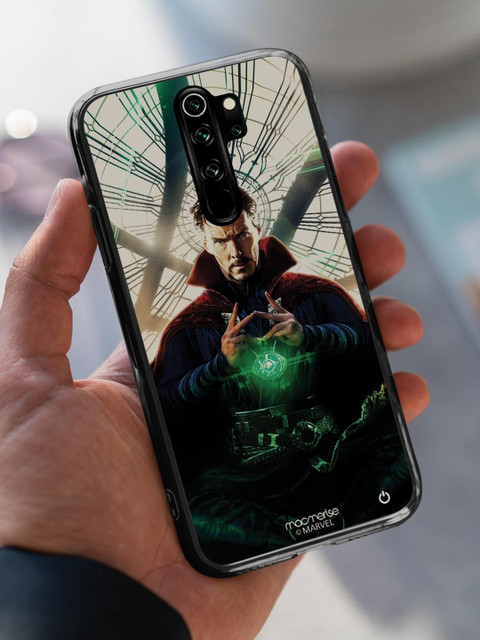 

macmerise White & Green Eye of Agamotto Xiaomi Redmi Note 8 Pro Lumous LED Phone Case