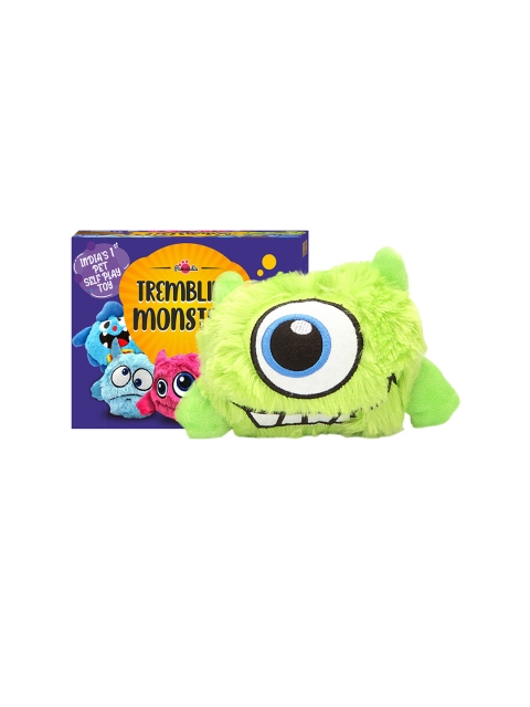 

Pawsindia Green Trembling Monster Dog Toys