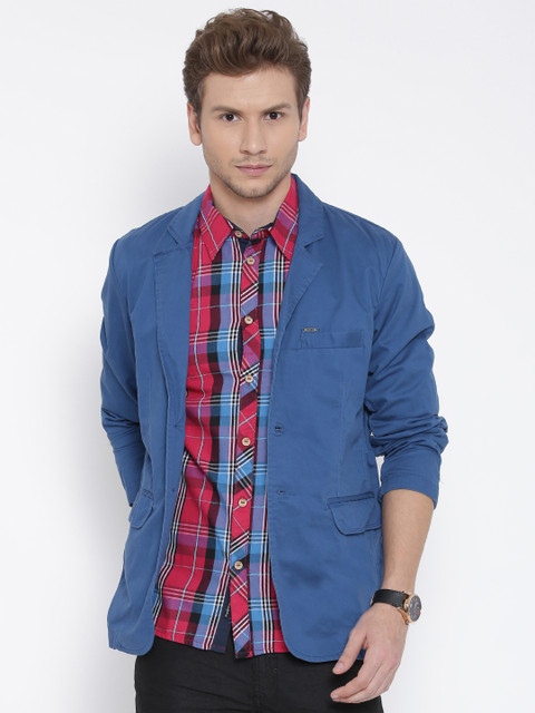 

Flying Machine Men Blue Jacket