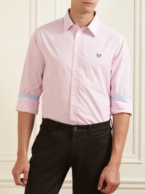 

Crew Clothing Men Pink Semiformal Shirt