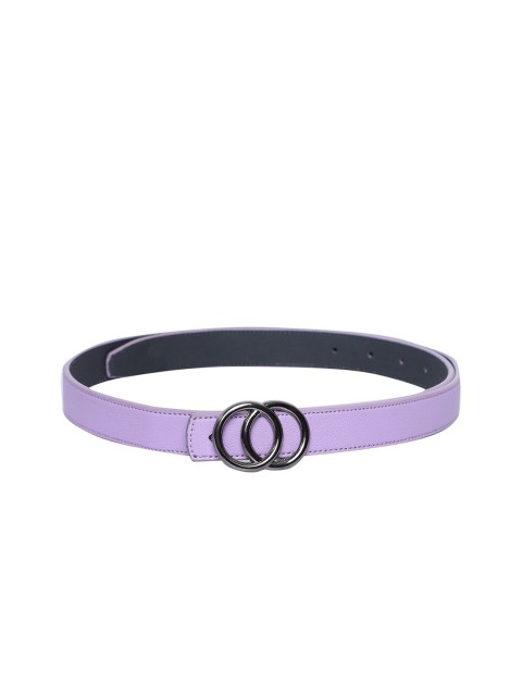 

thickskin Women Lavender PU Belt