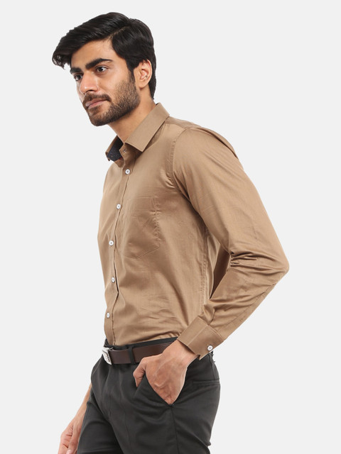 

V-Mart Men Khaki Formal Shirt