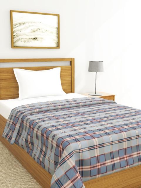 

BIANCA Blue AC Room 150 GSM Cotton Single Bed Comforter