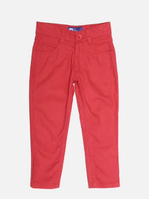 

612 league Boys Red Trousers