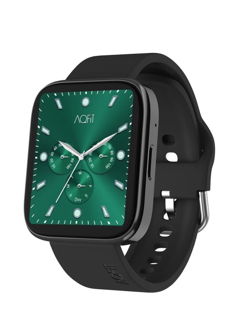 

AQFIT Black Solid Smartwatch